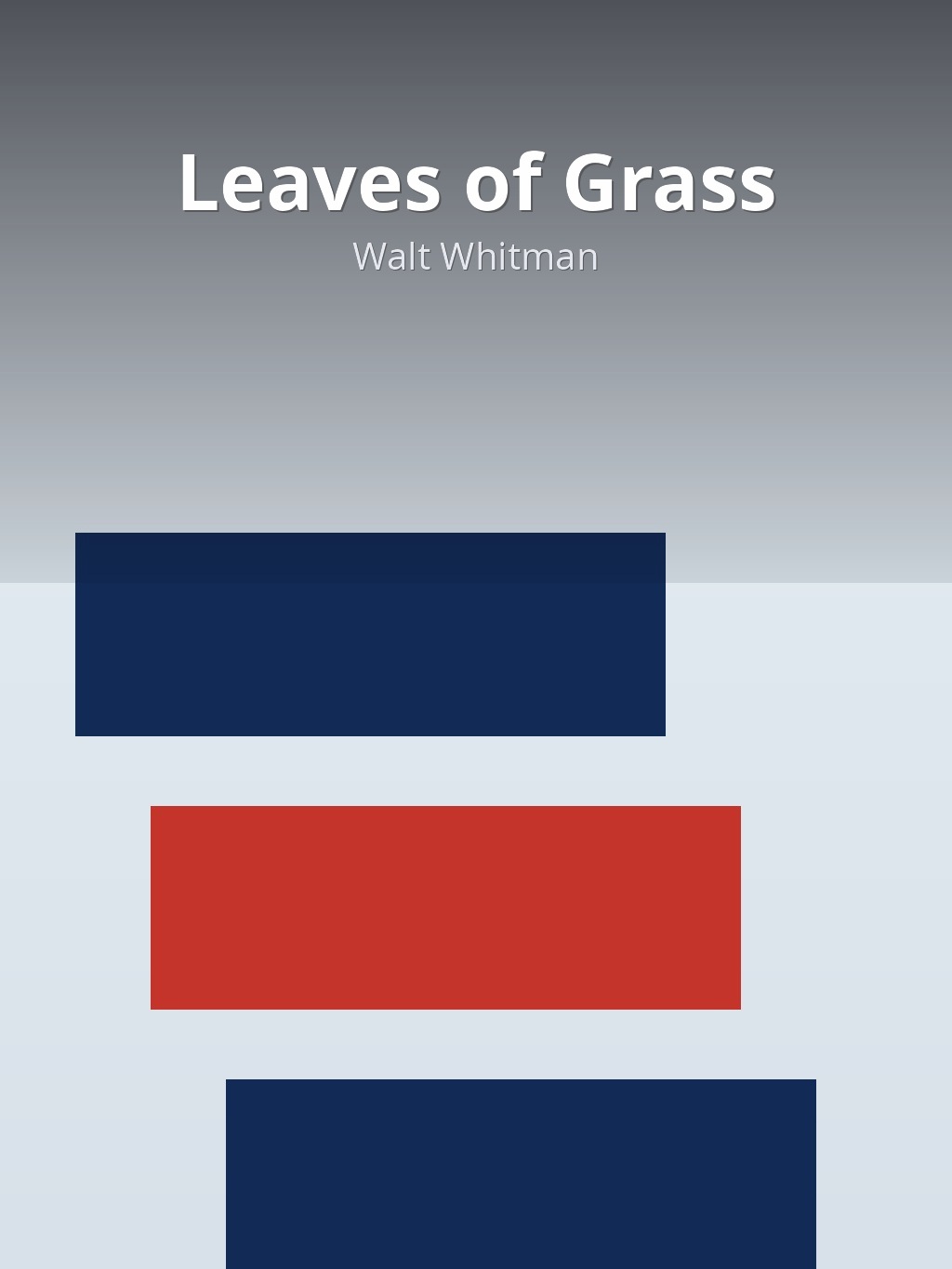 Leaves of Grass by Walt Whitman book cover