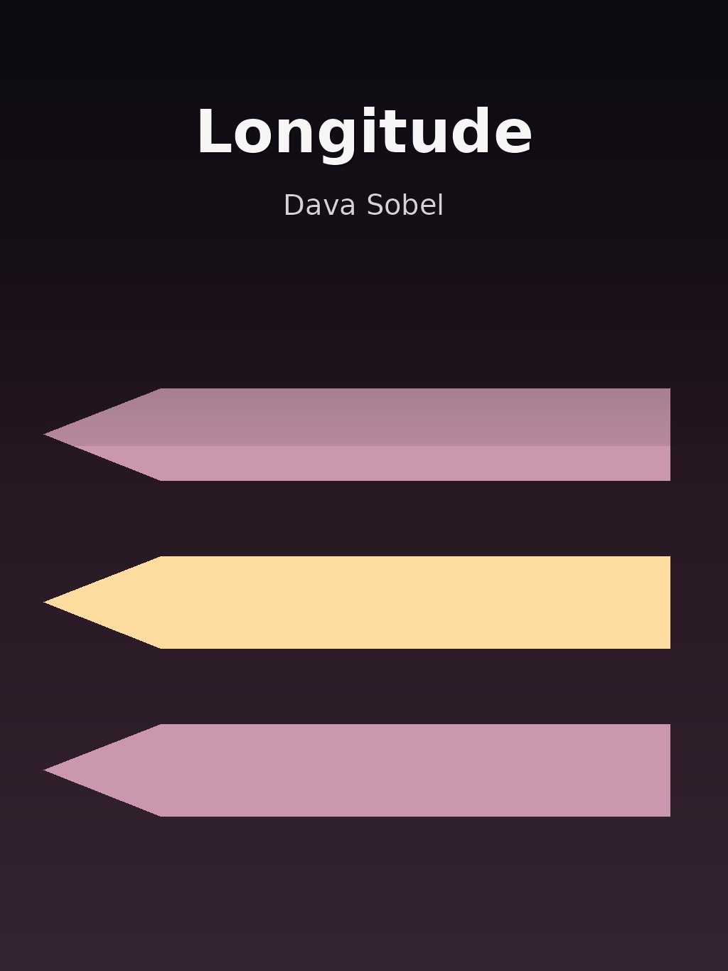 Longitude by Dava Sobel book cover