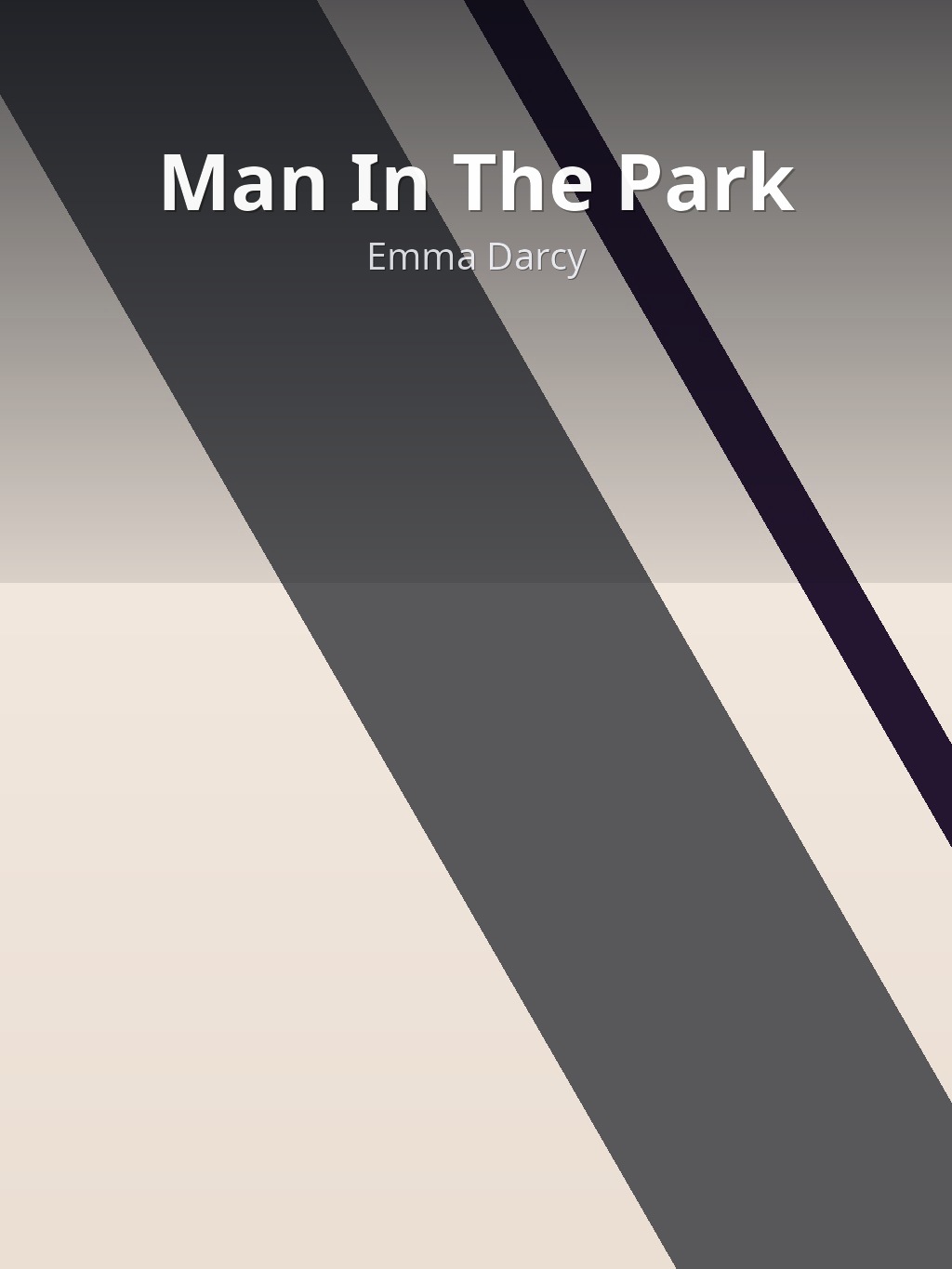 Man In The Park by Emma Darcy book cover
