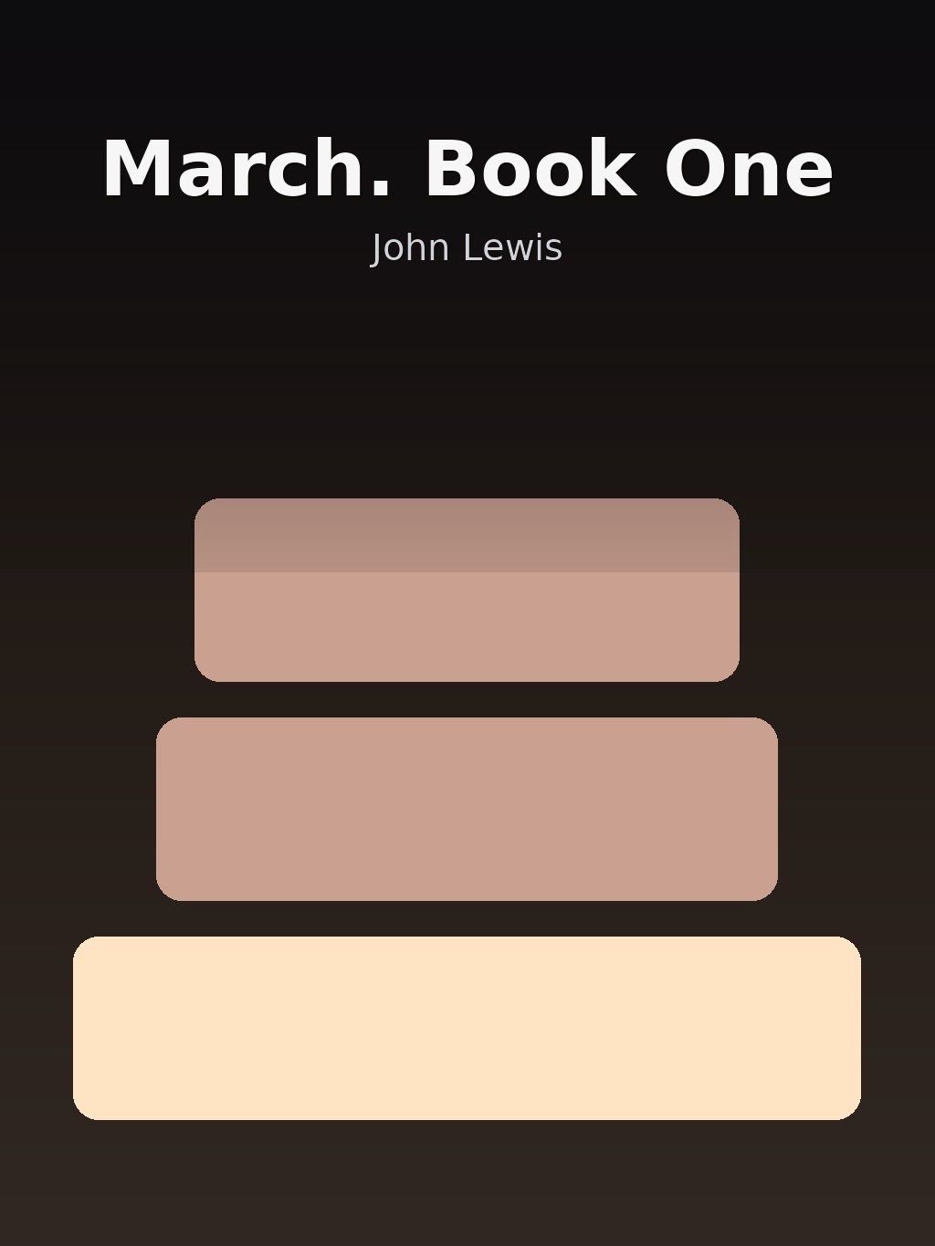 March. Book One by John Lewis book cover