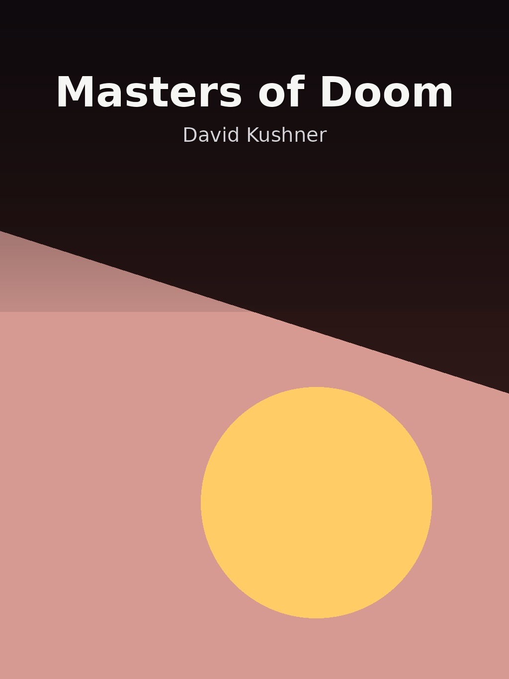 Masters of Doom by David Kushner book cover