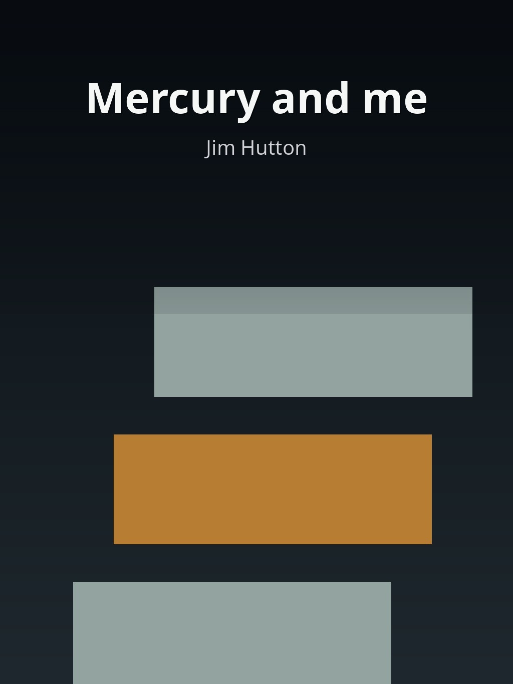 Mercury and me by Jim Hutton book cover