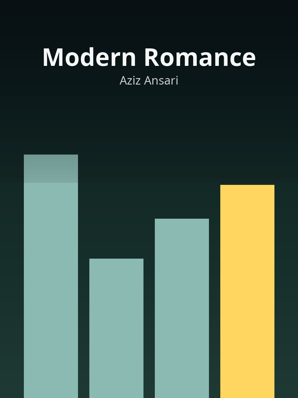 Modern Romance by Aziz Ansari book cover