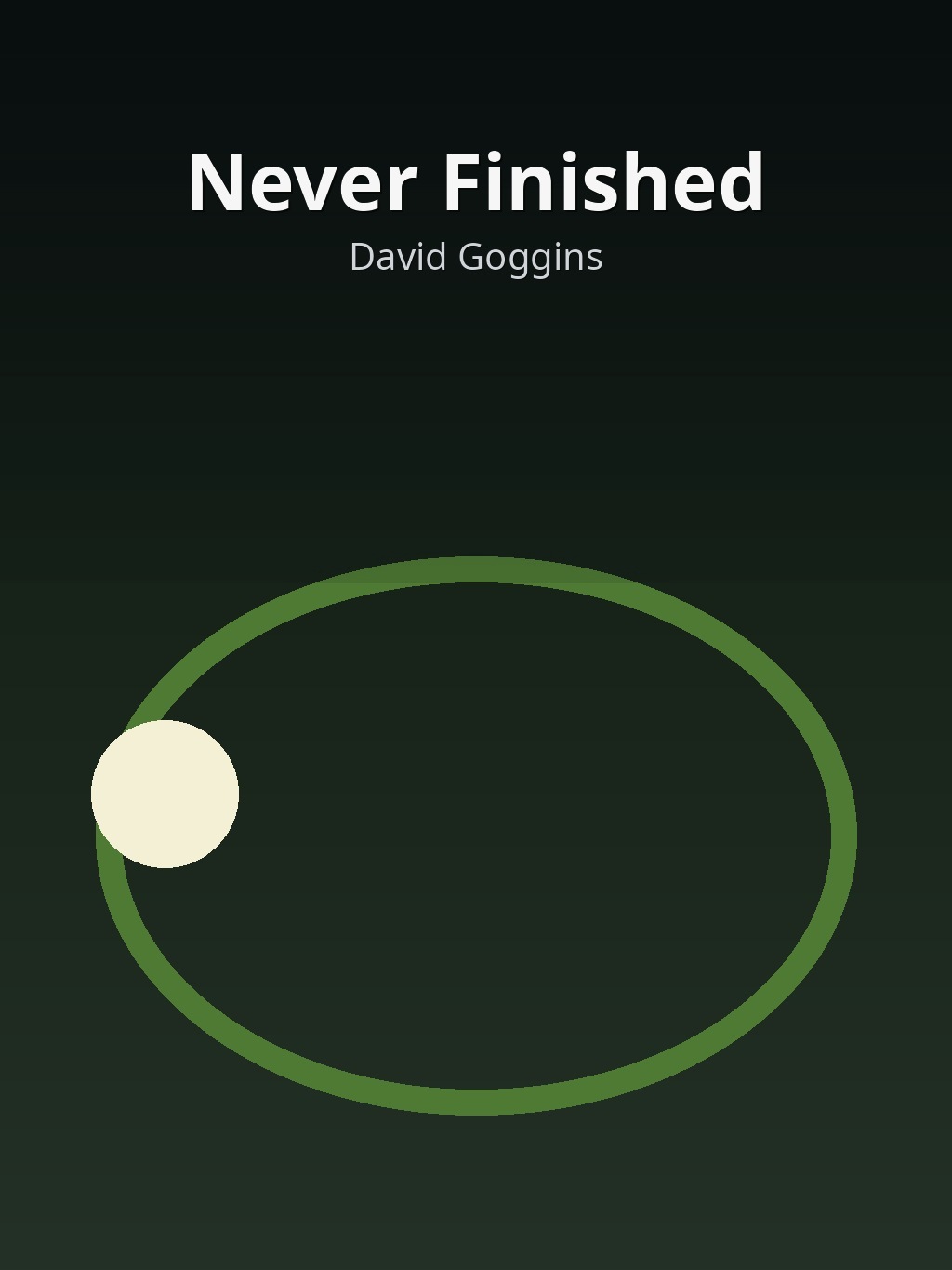 Never Finished by David Goggins book cover