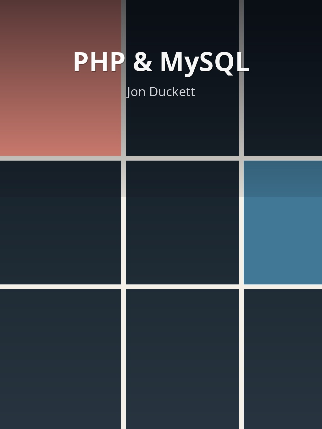 PHP & MySQL by Jon Duckett book cover