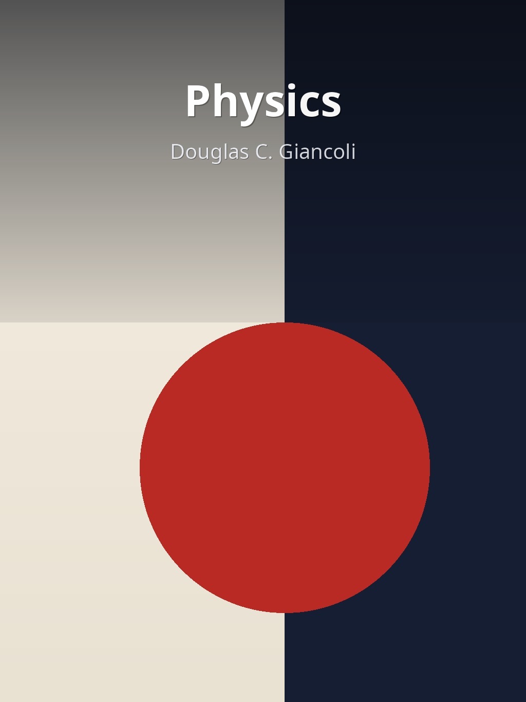 Physics by Douglas C. Giancoli book cover