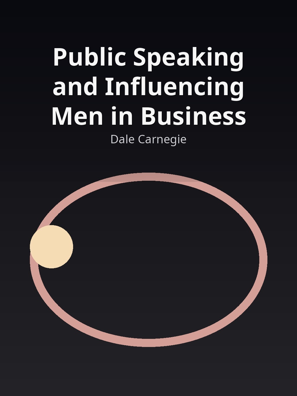 Public Speaking and Influencing Men in Business by Dale Carnegie book cover