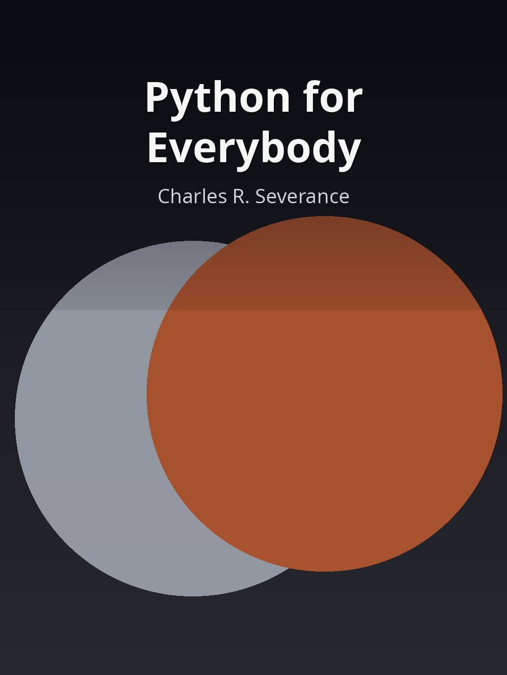 Python for Everybody by Charles R. Severance book cover