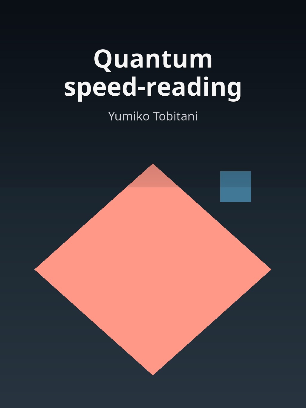 Quantum speed-reading by Yumiko Tobitani book cover