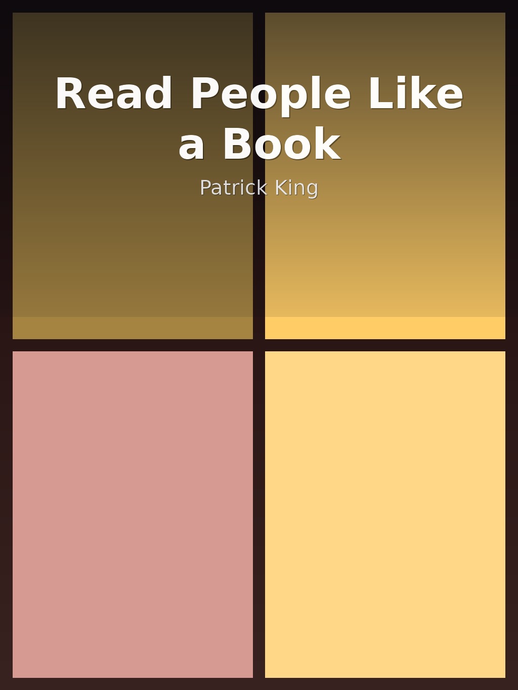 Read People Like a Book by Patrick King book cover