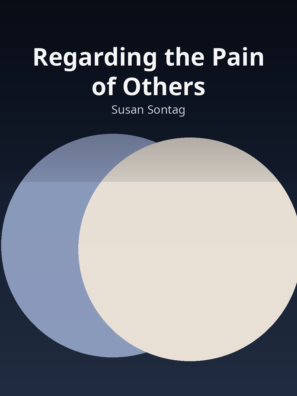 Regarding the Pain of Others by Susan Sontag book cover