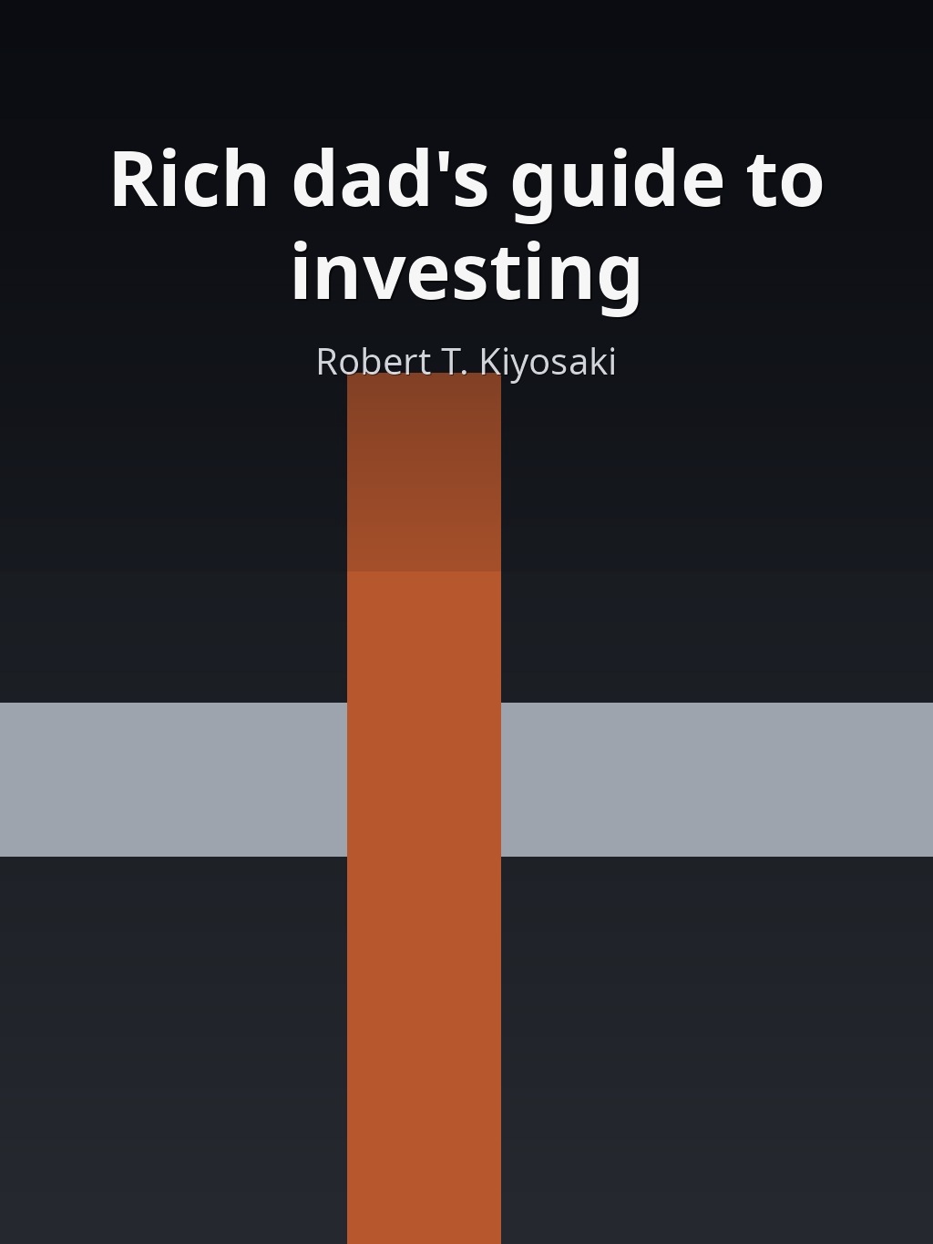 Rich dad's guide to investing by Robert T. Kiyosaki book cover