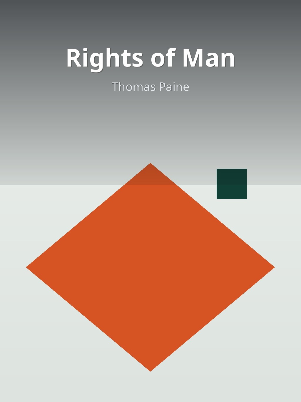 Rights of Man by Thomas Paine book cover