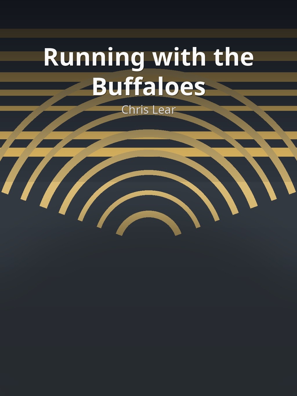 Running with the Buffaloes by Chris Lear book cover