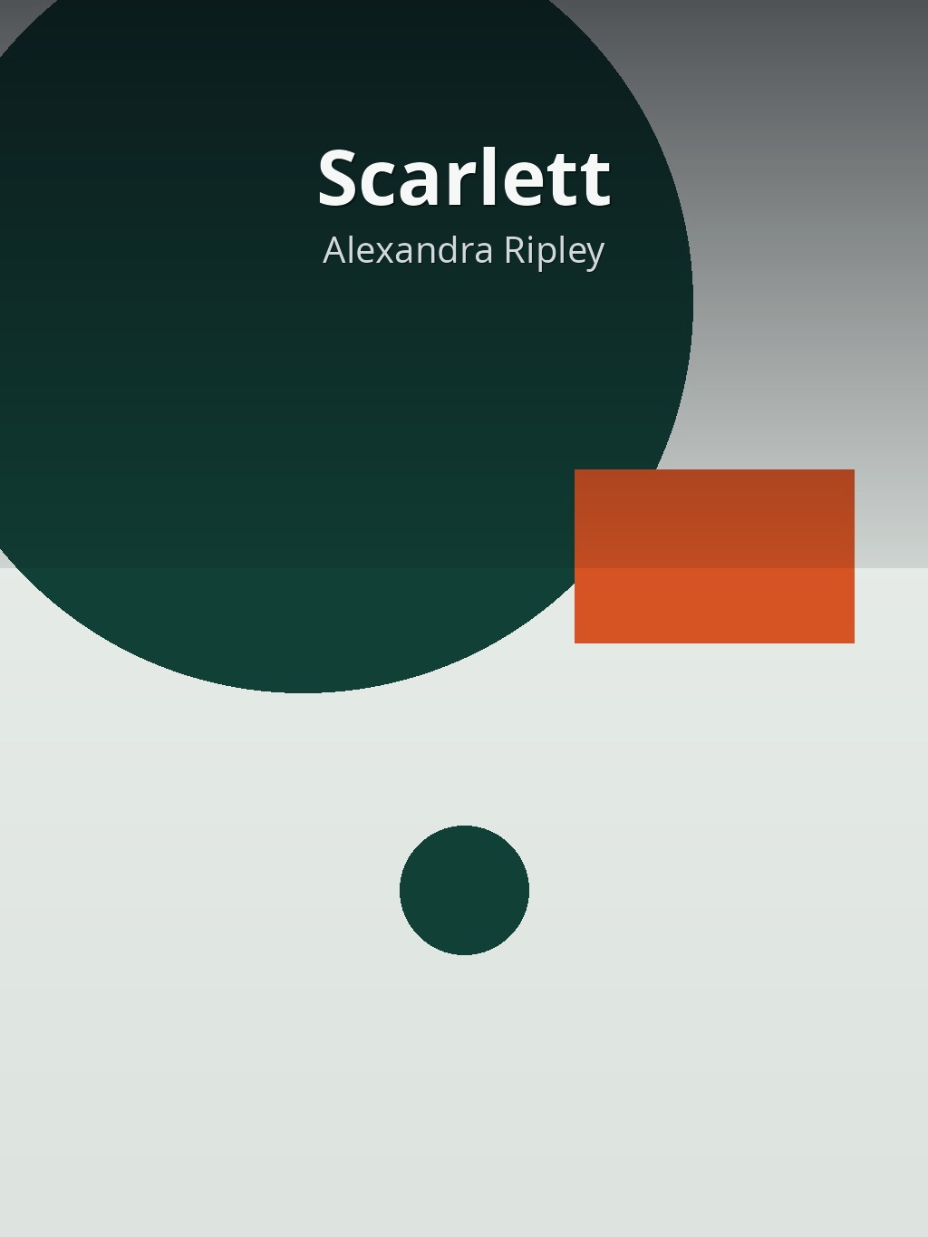 Scarlett by Alexandra Ripley book cover