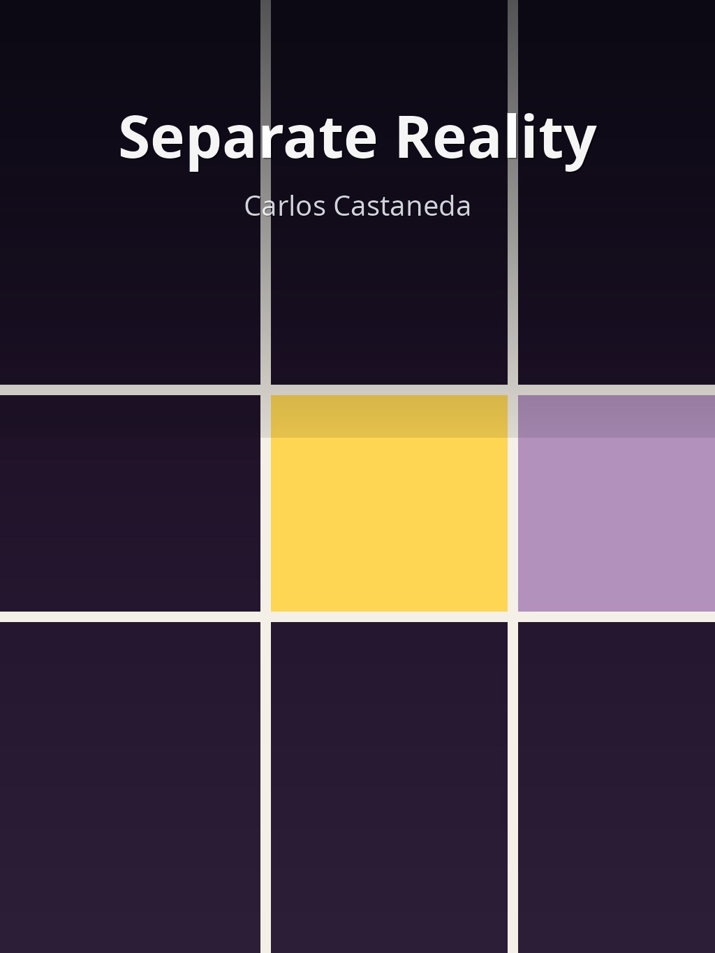 Separate Reality by Carlos Castaneda book cover