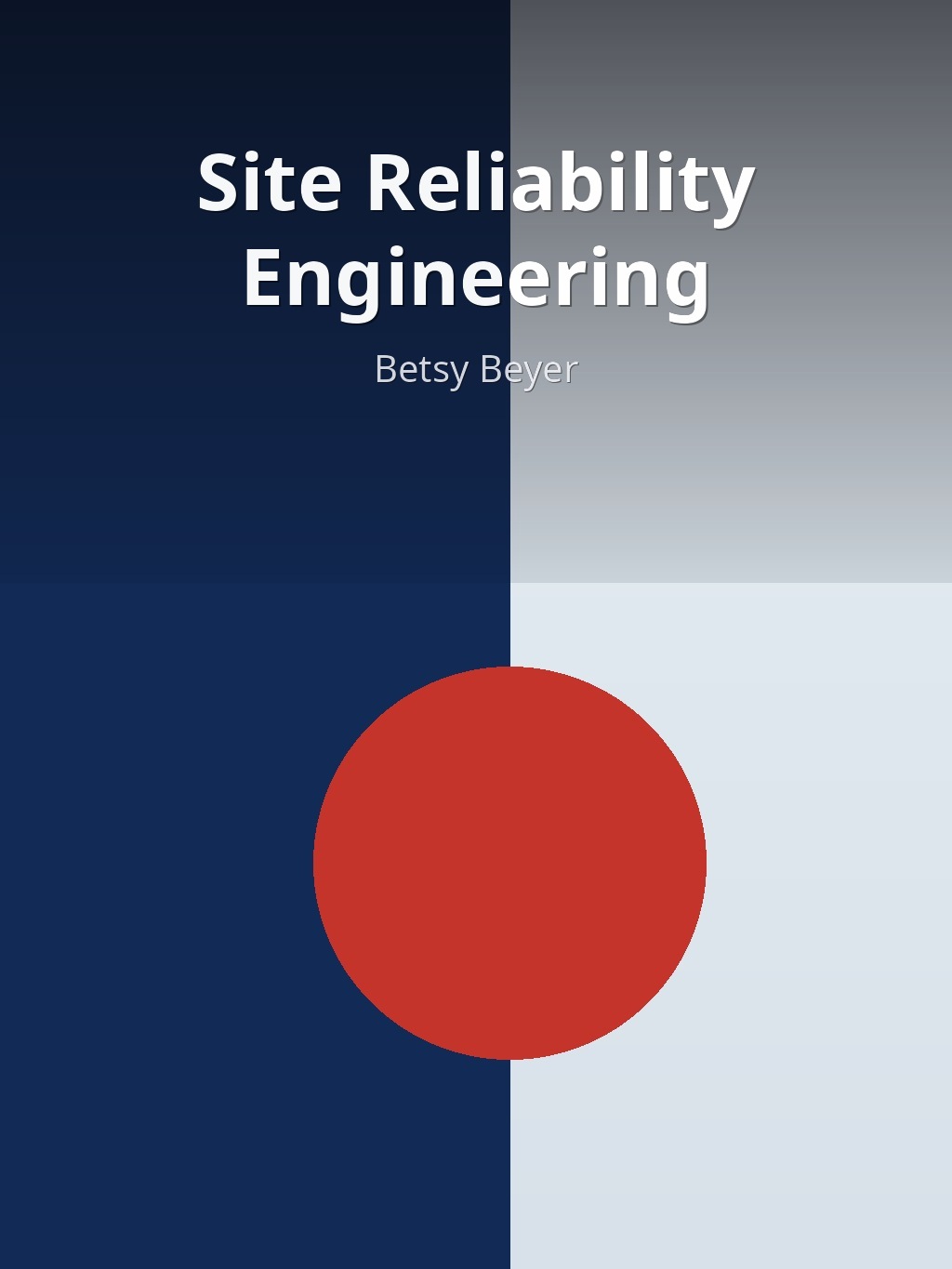 Site Reliability Engineering by Betsy Beyer book cover