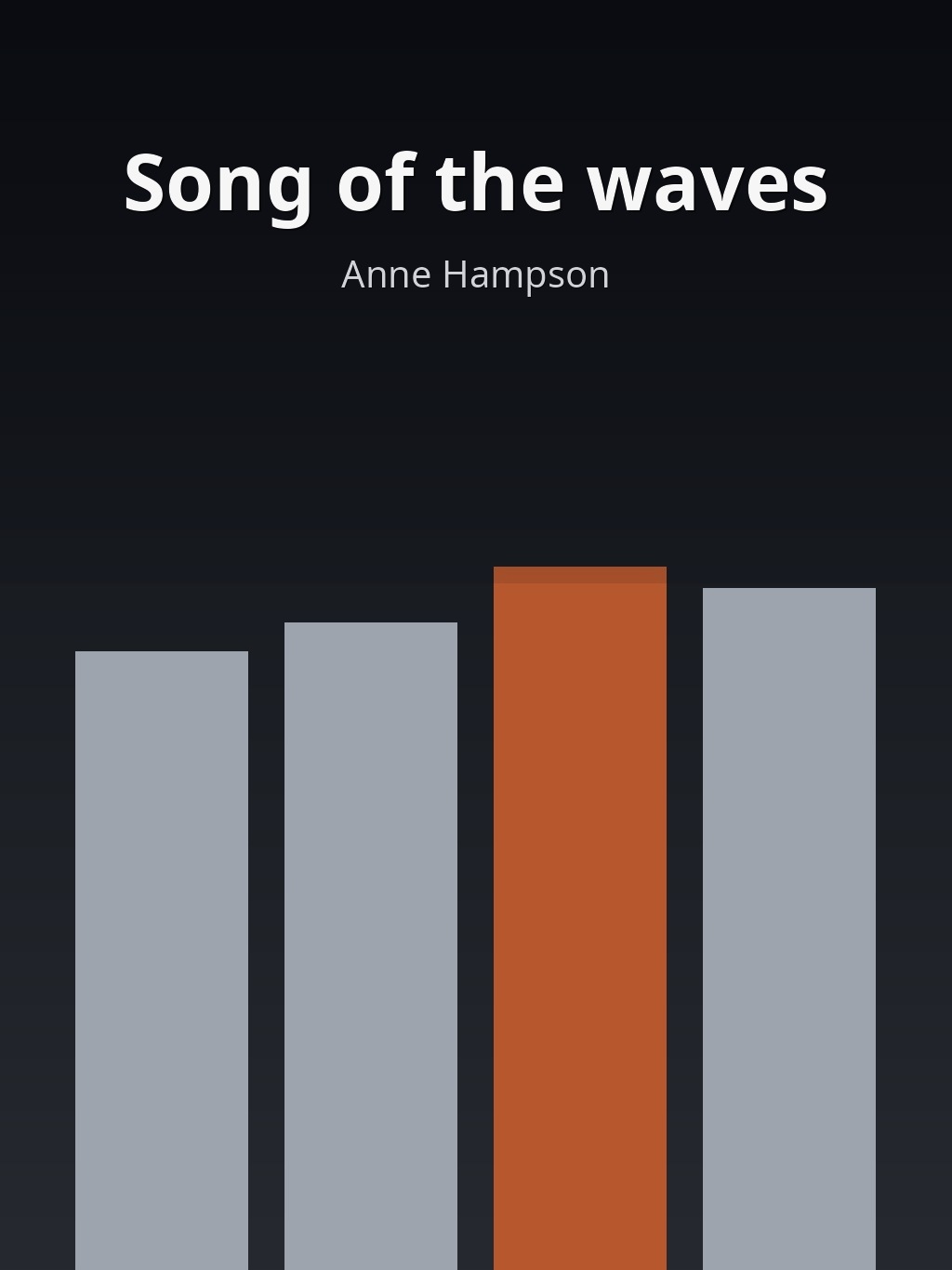 Song of the waves by Anne Hampson book cover
