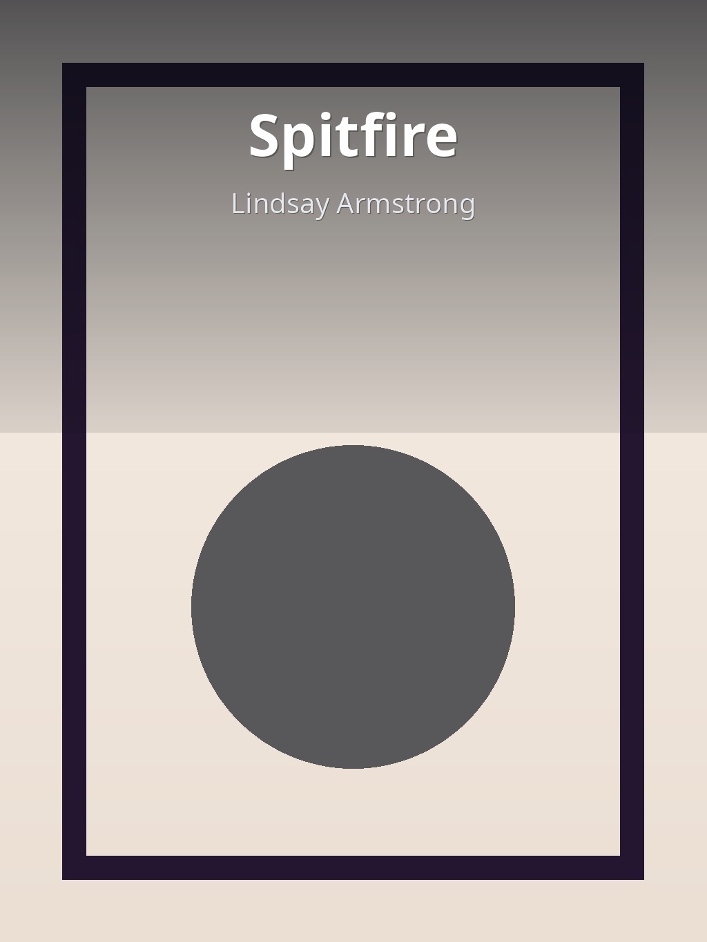Spitfire by Lindsay Armstrong book cover
