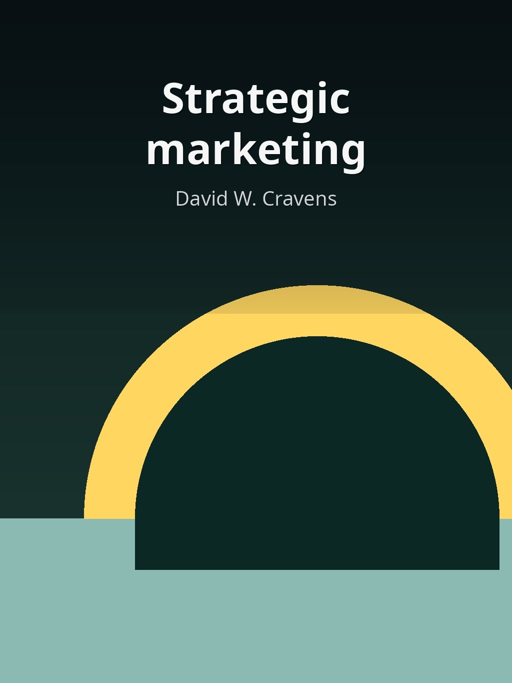Strategic marketing by David W. Cravens book cover