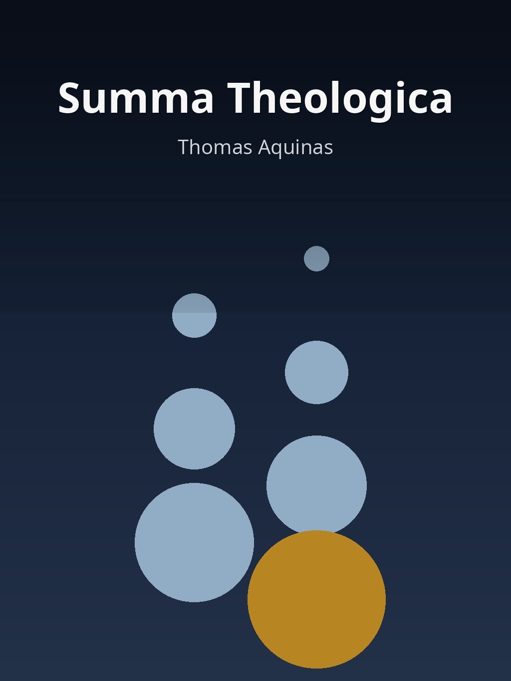Summa Theologica by Thomas Aquinas book cover