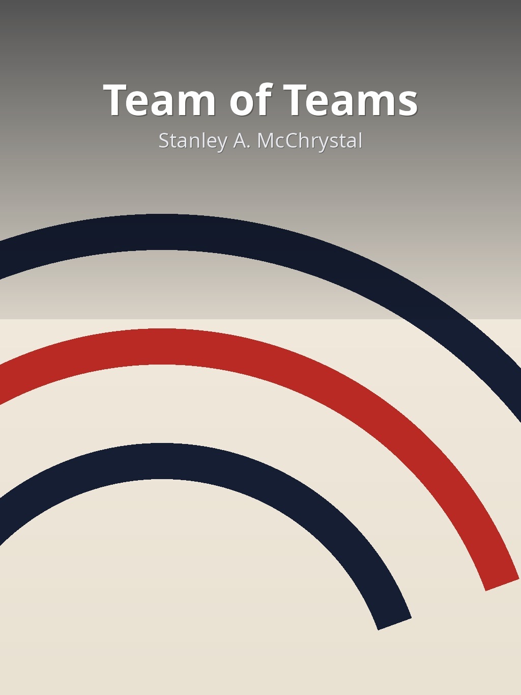 Team of Teams by Stanley A. McChrystal book cover