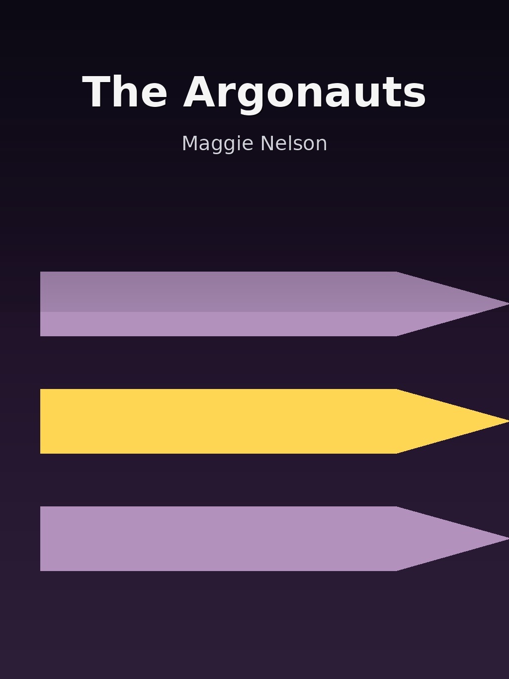 The Argonauts by Maggie Nelson book cover