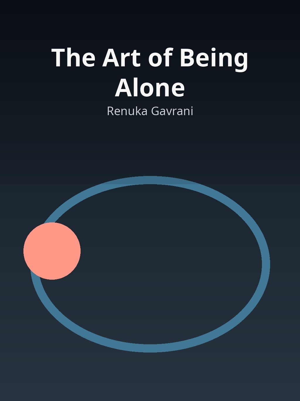 The Art of Being Alone by Renuka Gavrani book cover