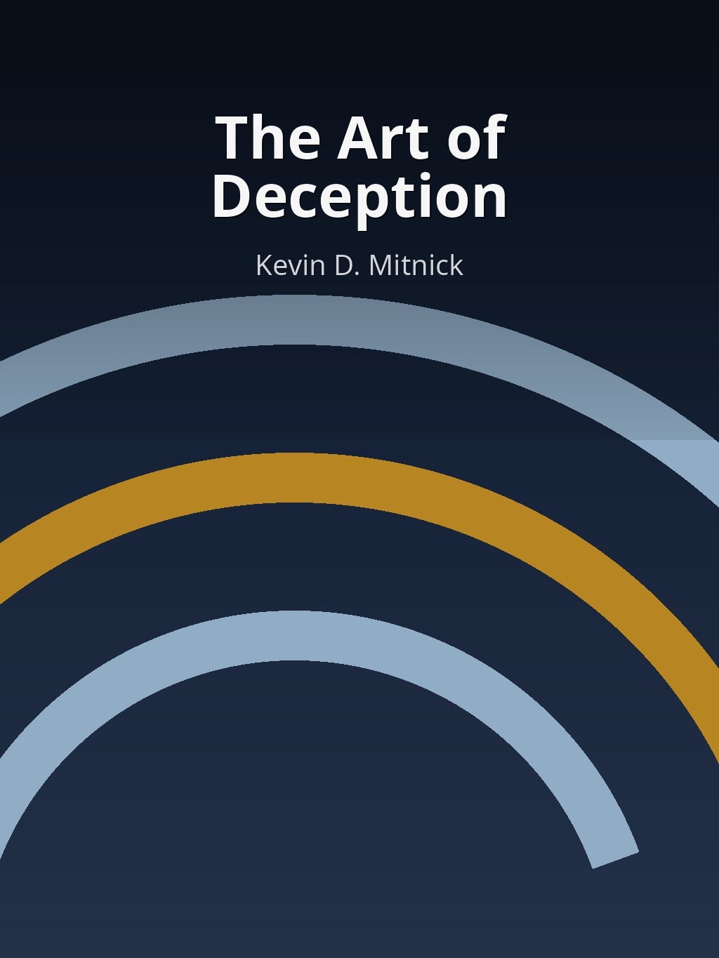 The Art of Deception by Kevin D. Mitnick book cover