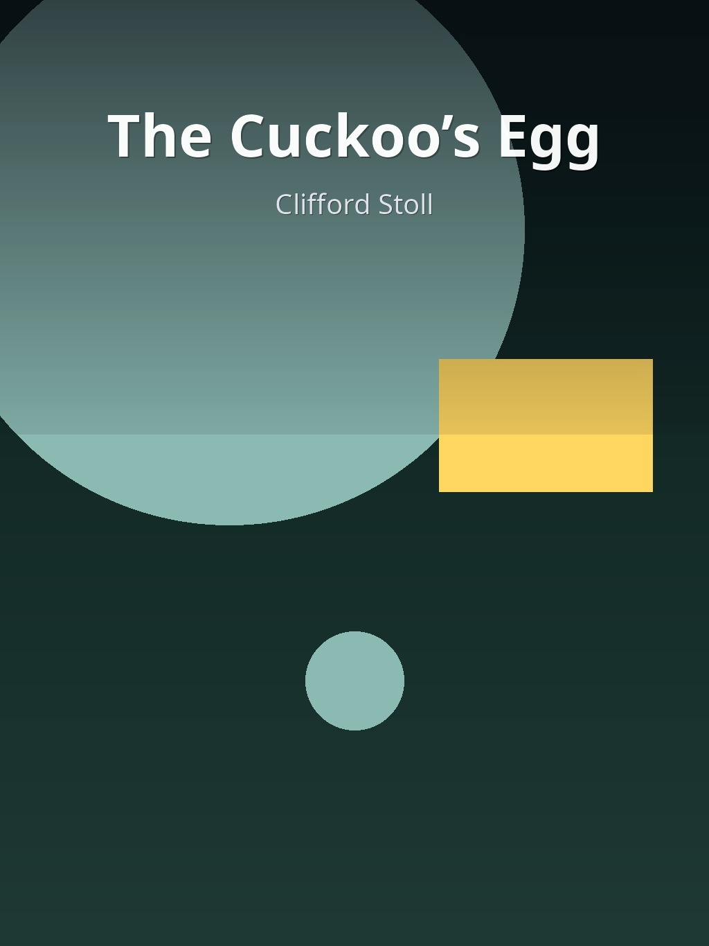 The Cuckoo’s Egg by Clifford Stoll book cover