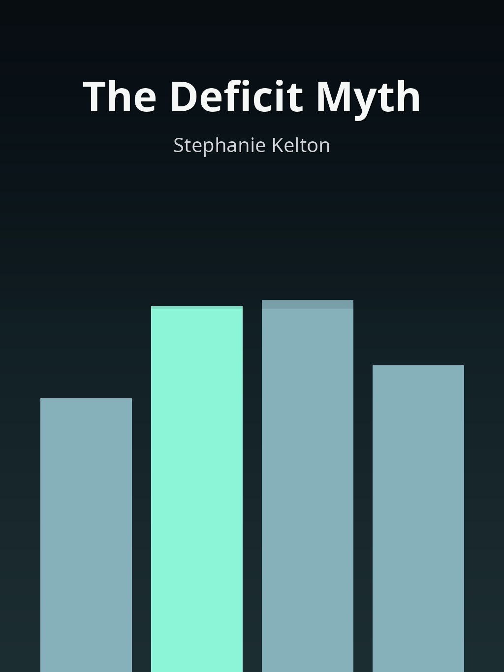 The Deficit Myth by Stephanie Kelton book cover