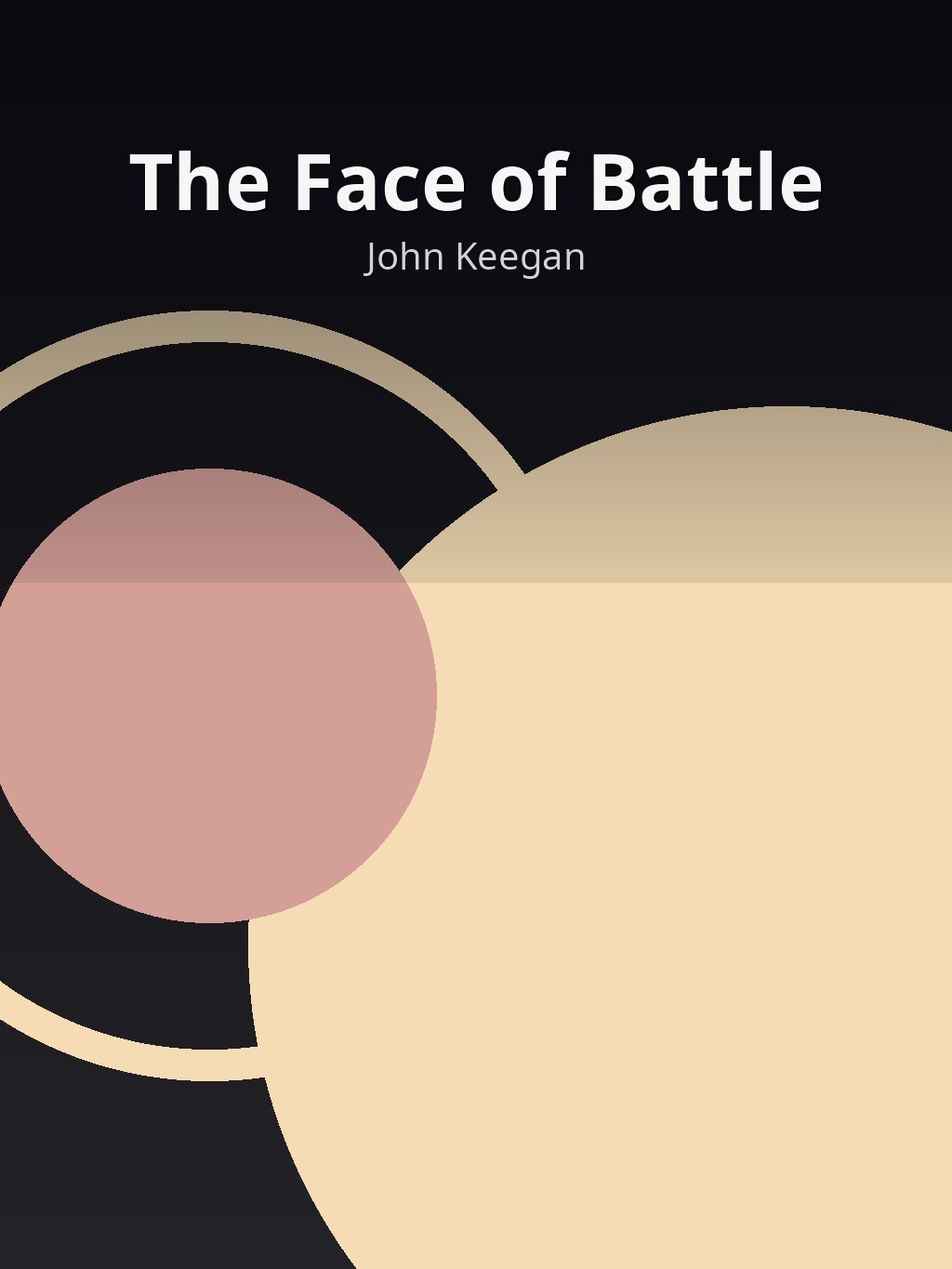 The Face of Battle by John Keegan book cover