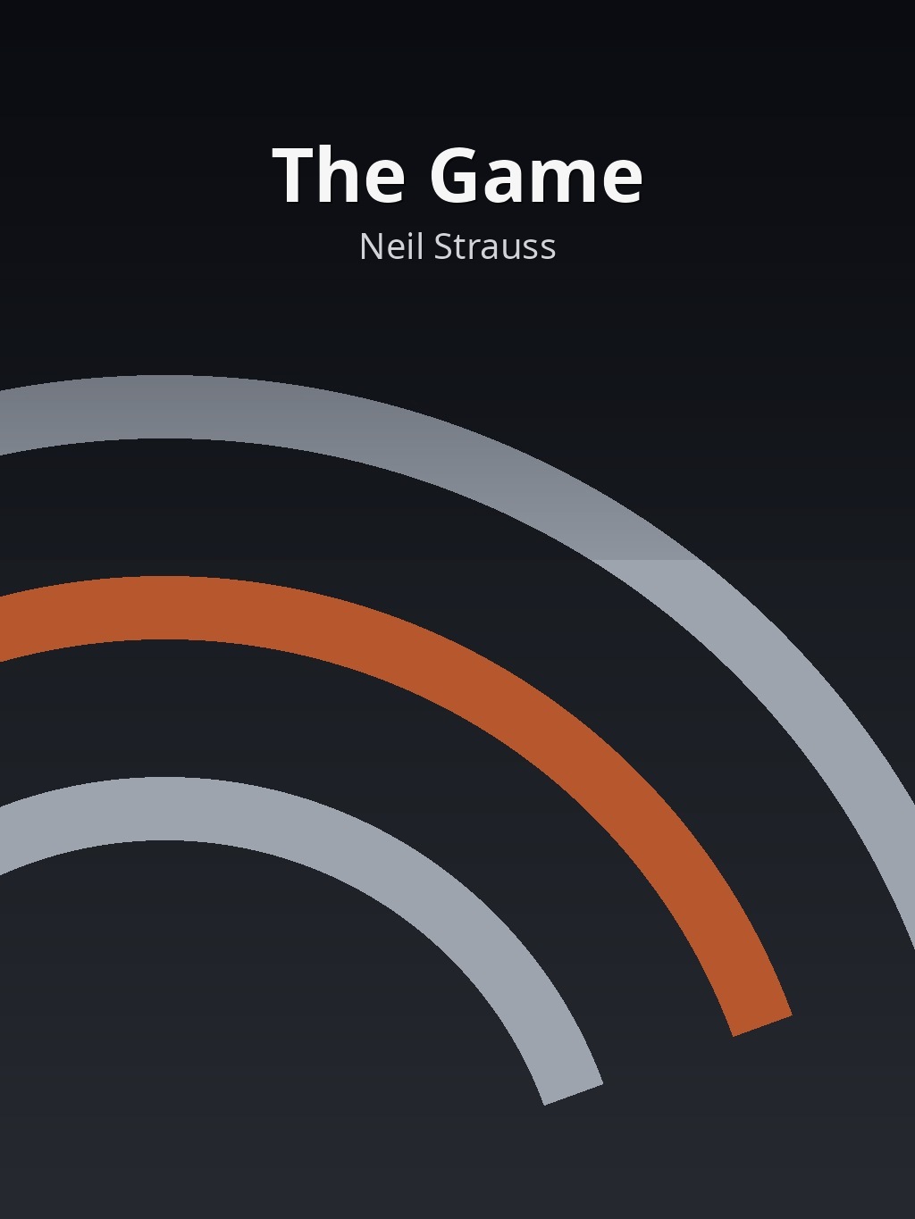 The Game by Neil Strauss book cover