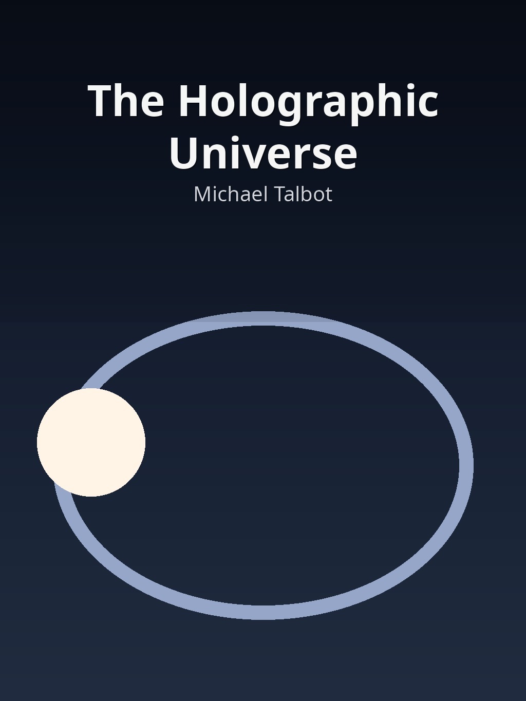 The Holographic Universe by Michael Talbot book cover