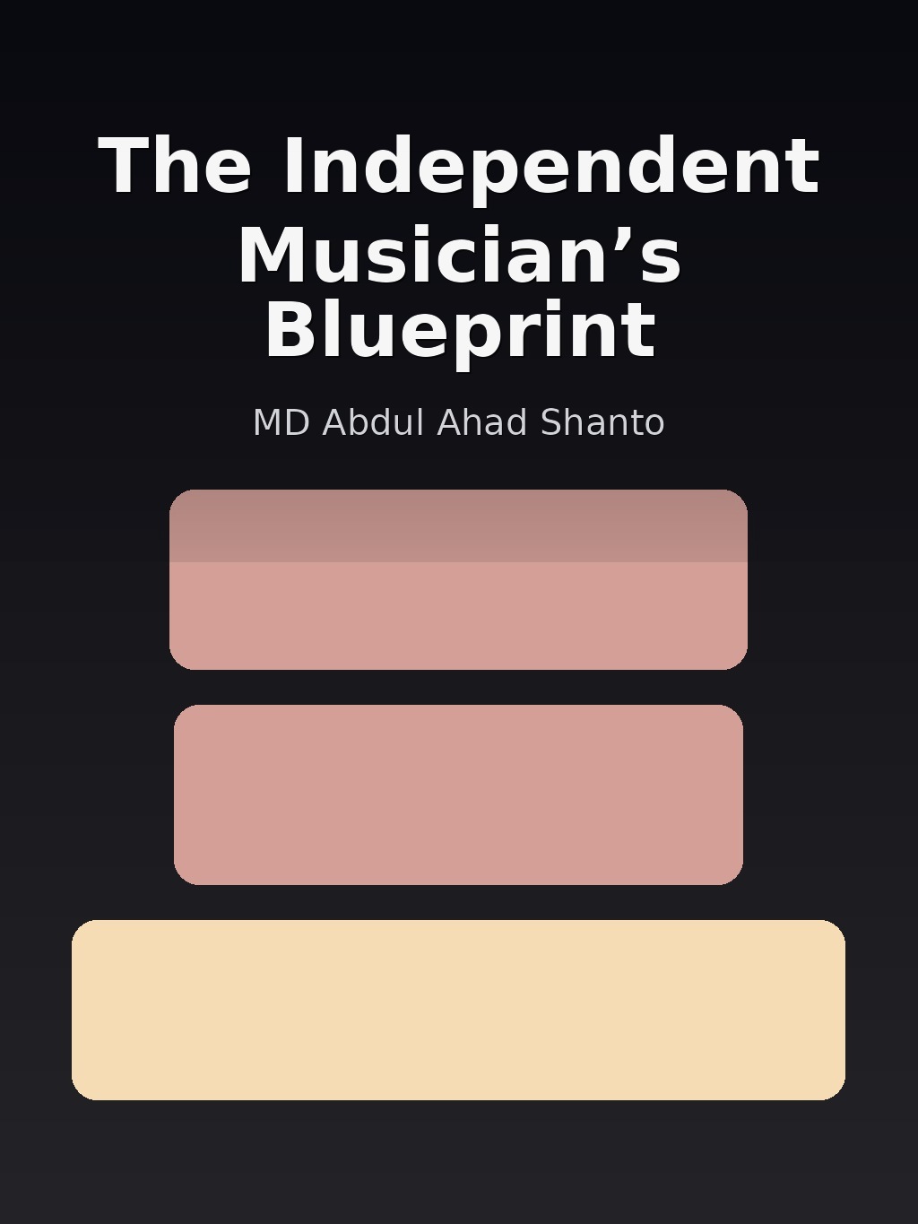 The Independent Musician’s Blueprint by MD Abdul Ahad Shanto book cover