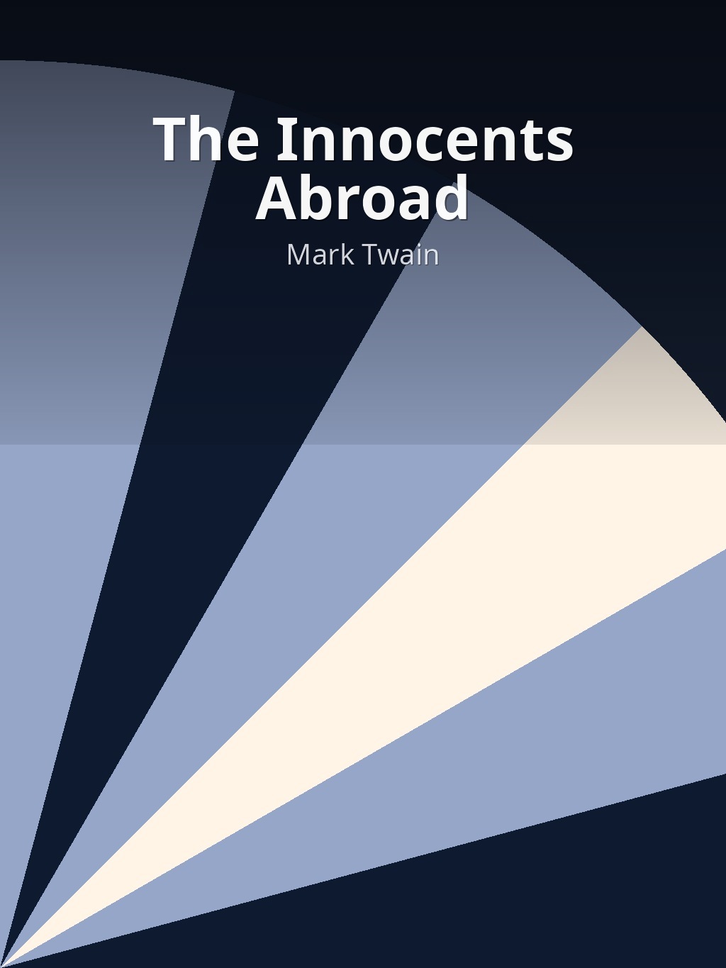The Innocents Abroad by Mark Twain book cover