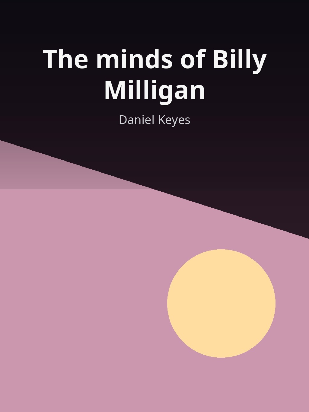 The minds of Billy Milligan by Daniel Keyes book cover