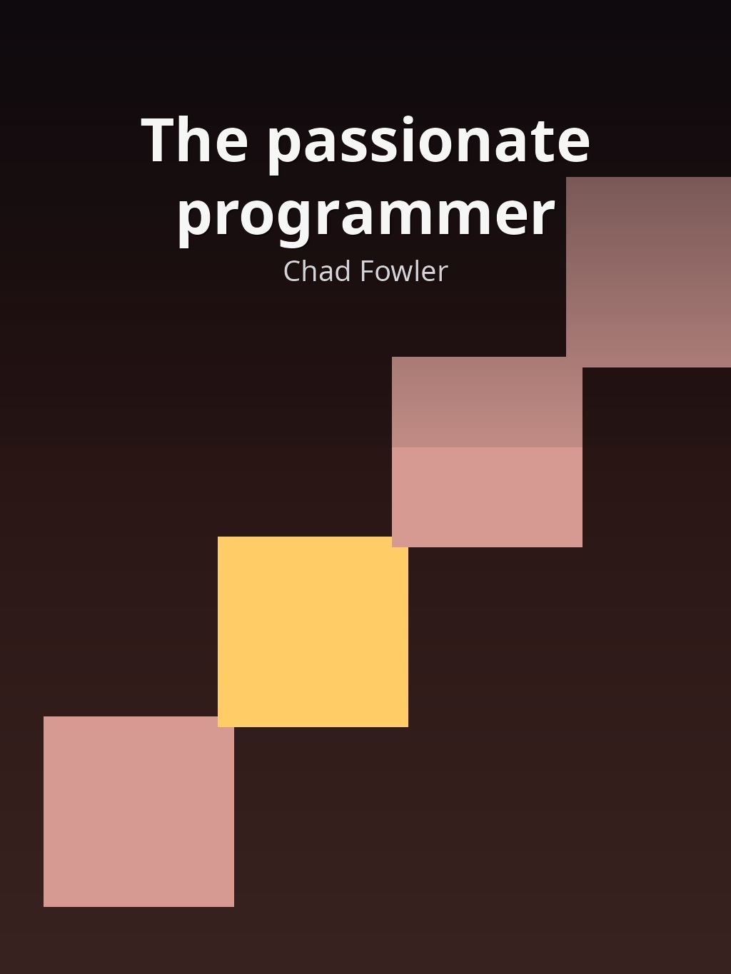The passionate programmer by Chad Fowler book cover
