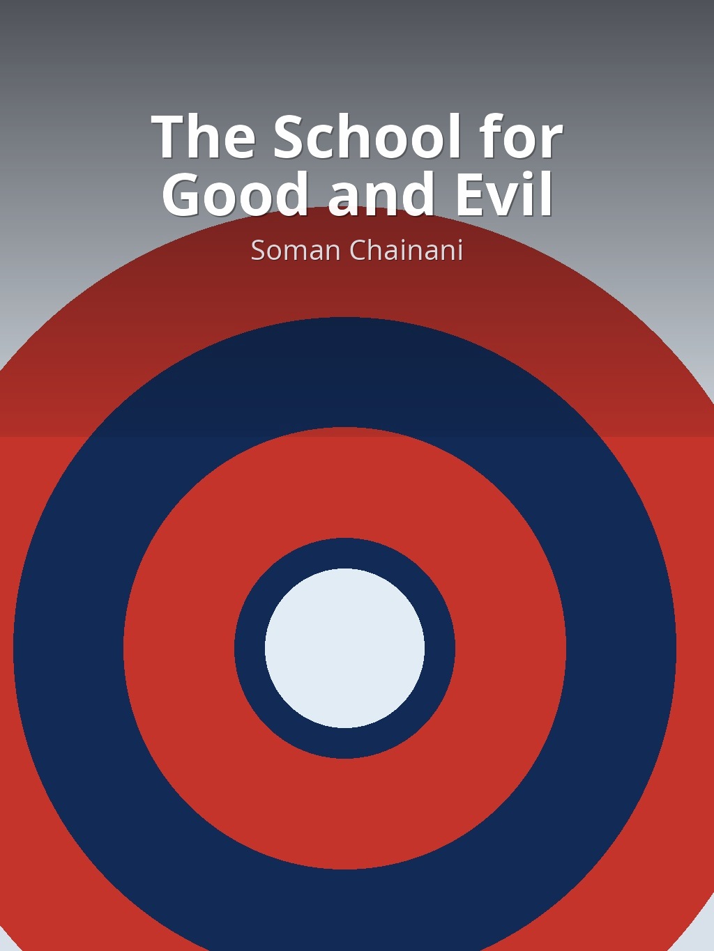 AI-generated book cover of The School for Good and Evil by Soman Chainani
