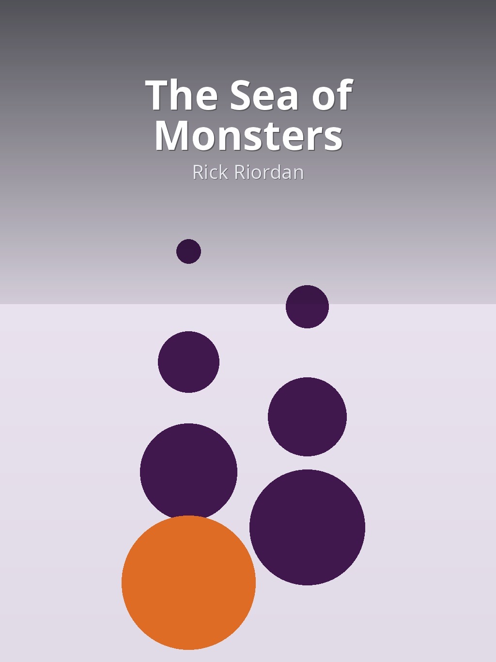 AI-generated book cover of The Sea of Monsters by Rick Riordan