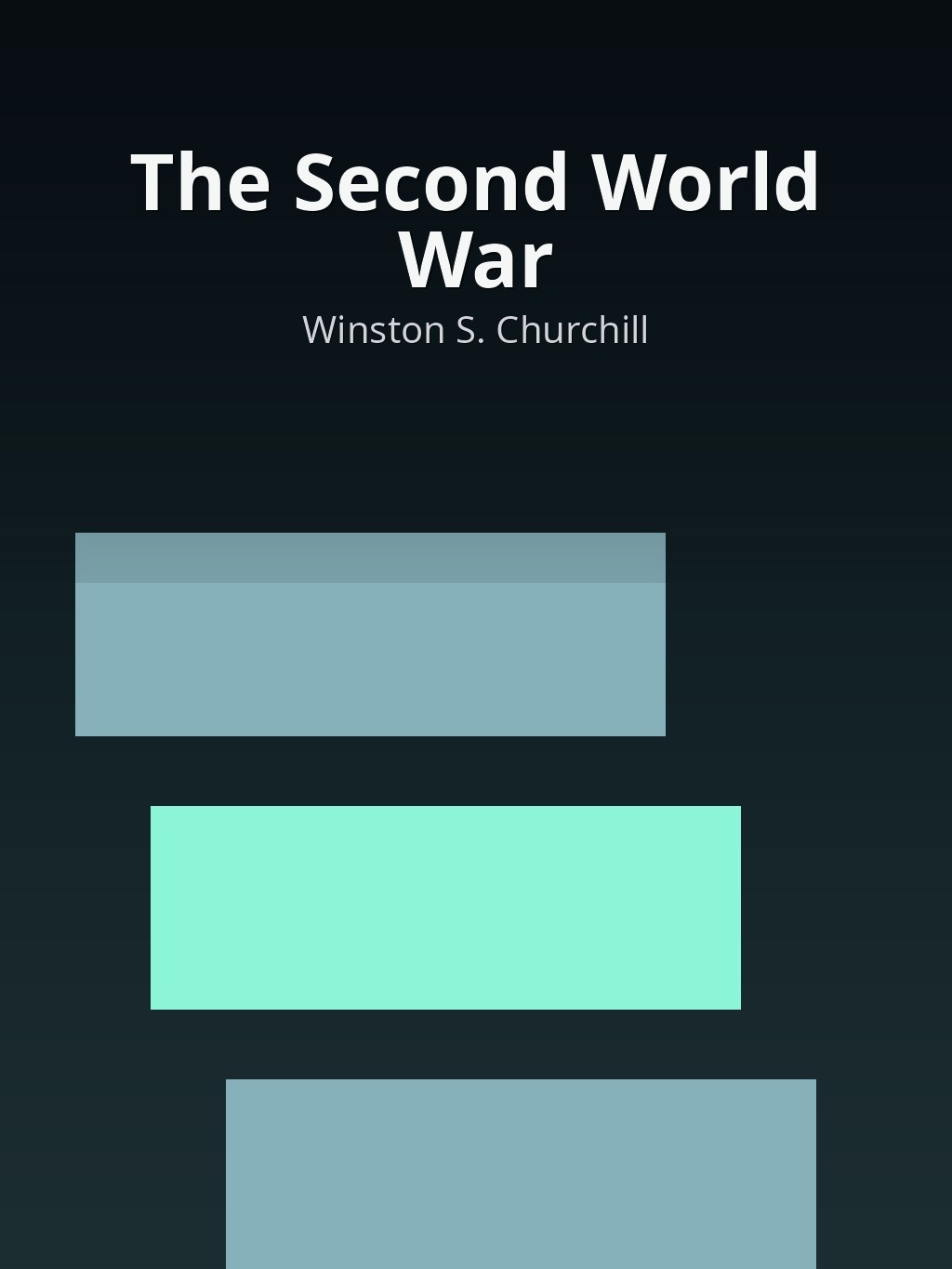 The Second World War by Winston S. Churchill book cover