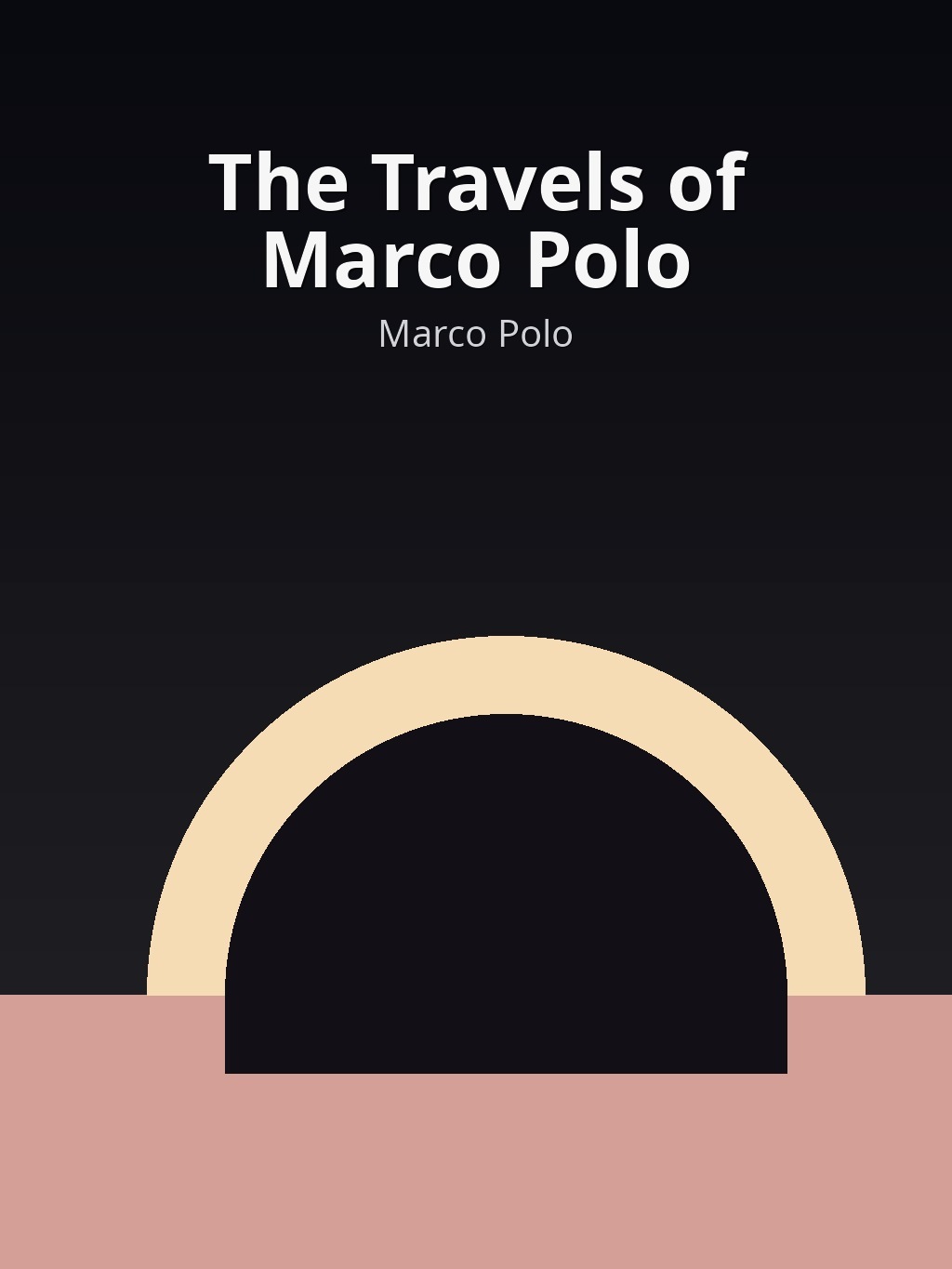 The Travels of Marco Polo by Marco Polo book cover