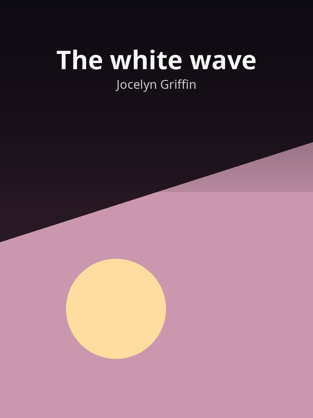 The white wave by Jocelyn Griffin book cover