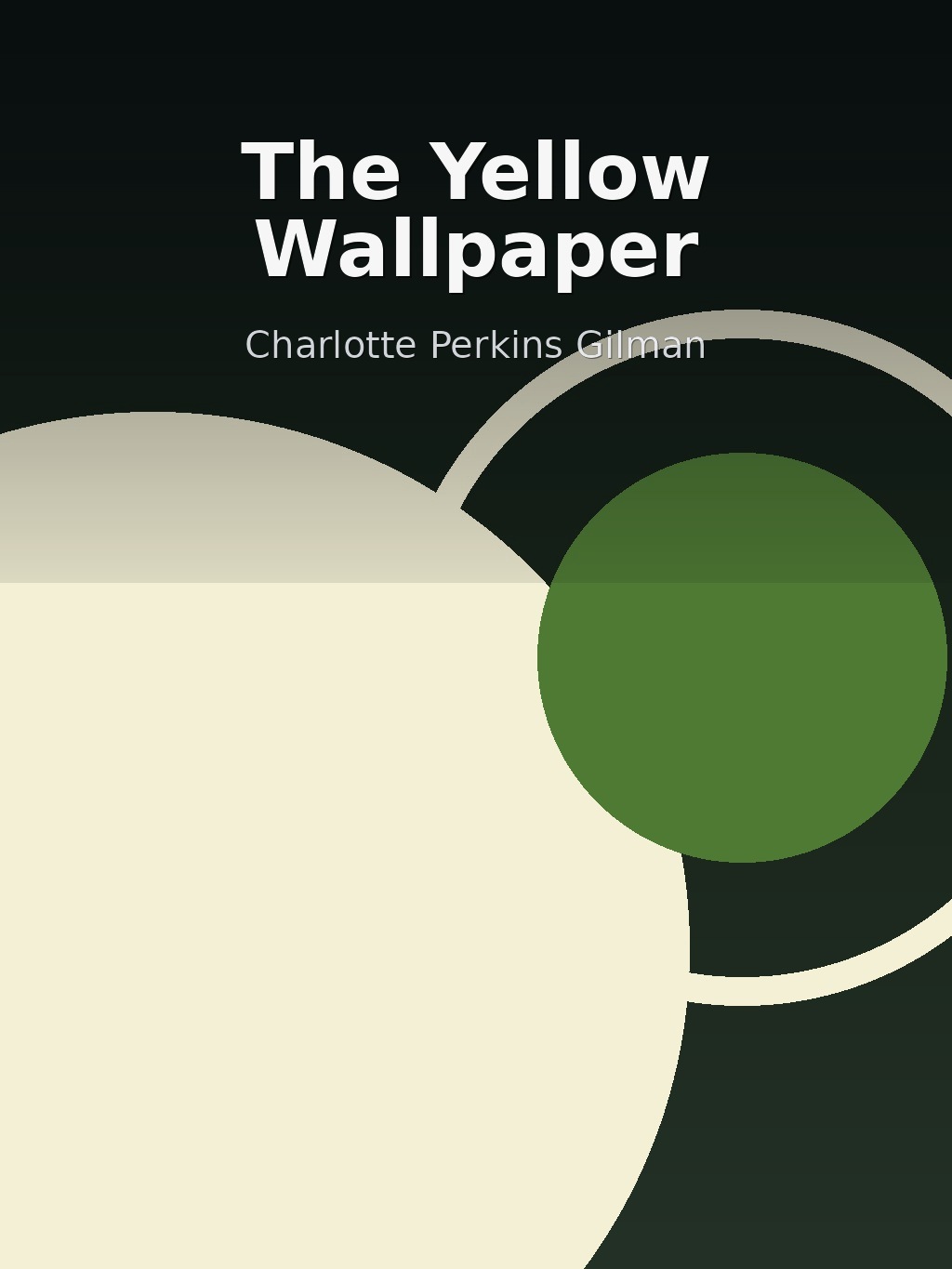 The Yellow Wallpaper by Charlotte Perkins Gilman book cover