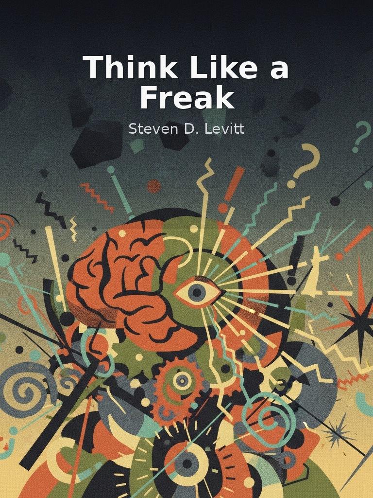 Think Like a Freak by Steven D. Levitt book cover