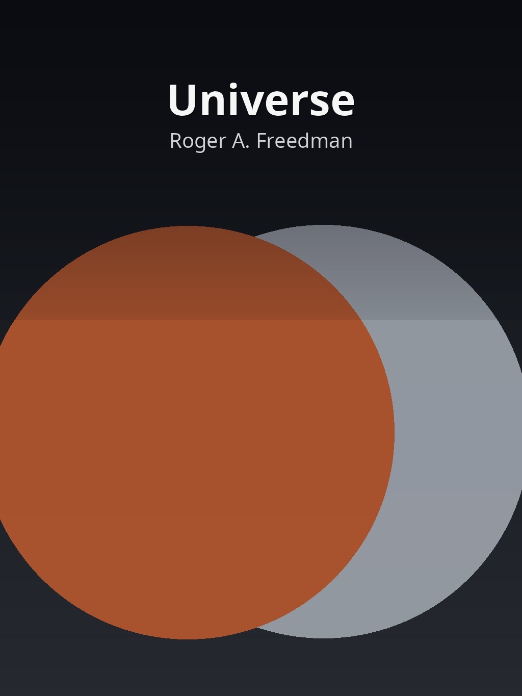 Universe by Roger A. Freedman book cover