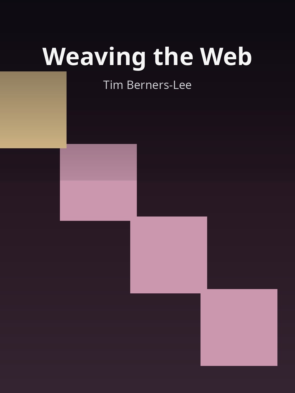 Weaving the Web by Tim Berners-Lee book cover
