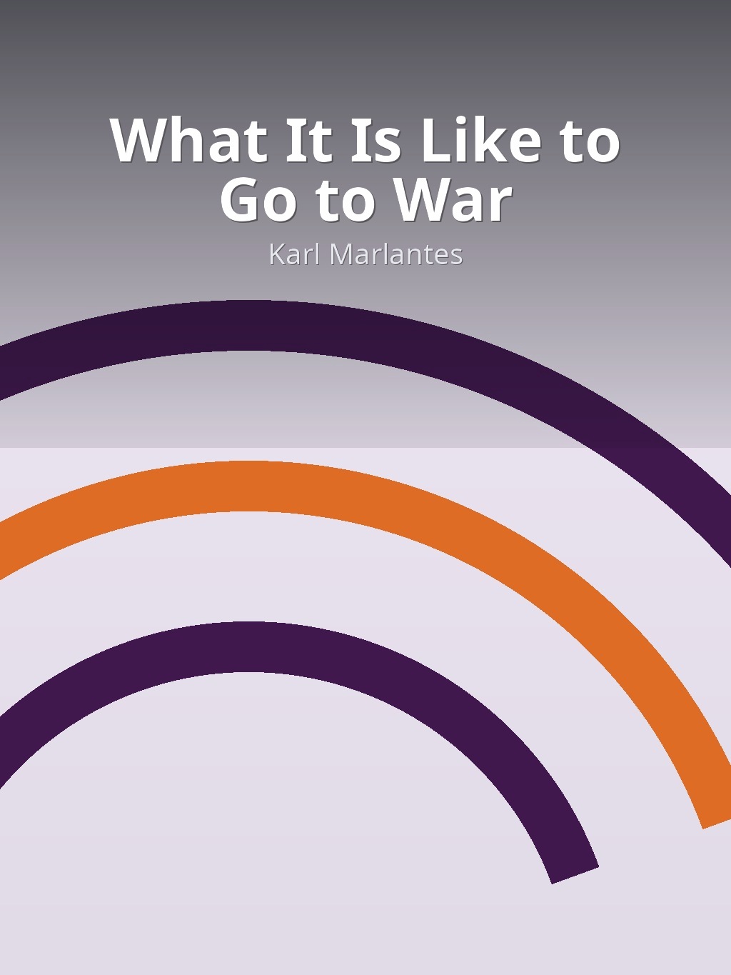 What It Is Like to Go to War by Karl Marlantes book cover