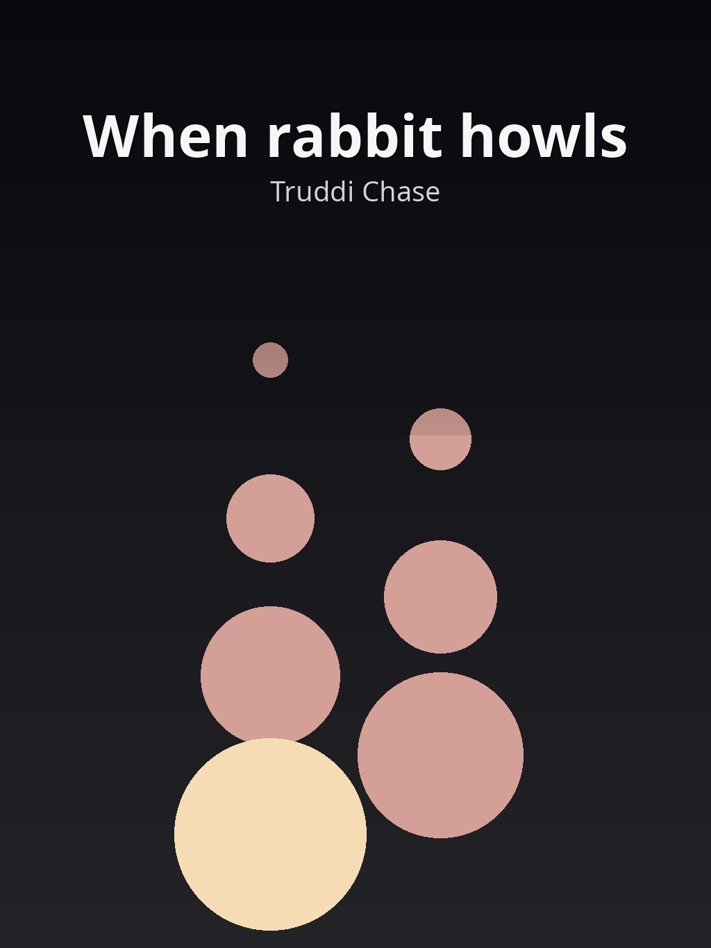 When rabbit howls by Truddi Chase book cover