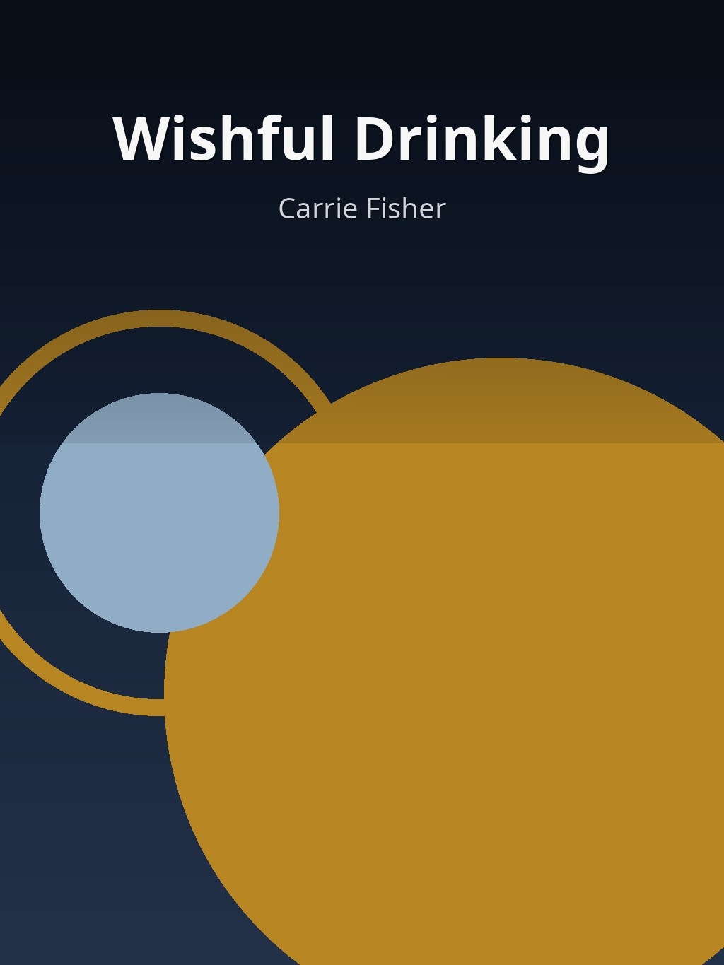 Wishful Drinking by Carrie Fisher book cover